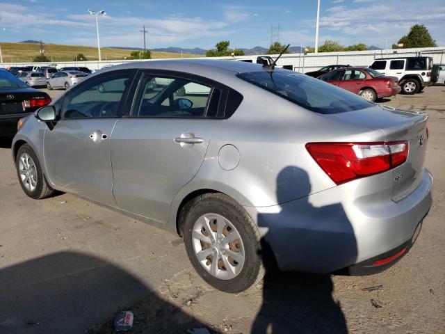 KNADM4A33F6520248 - 2015 KIA RIO LX SILVER photo 2