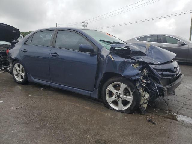 2T1BU4EE3CC912625 - 2012 TOYOTA COROLLA BASE BLUE photo 4