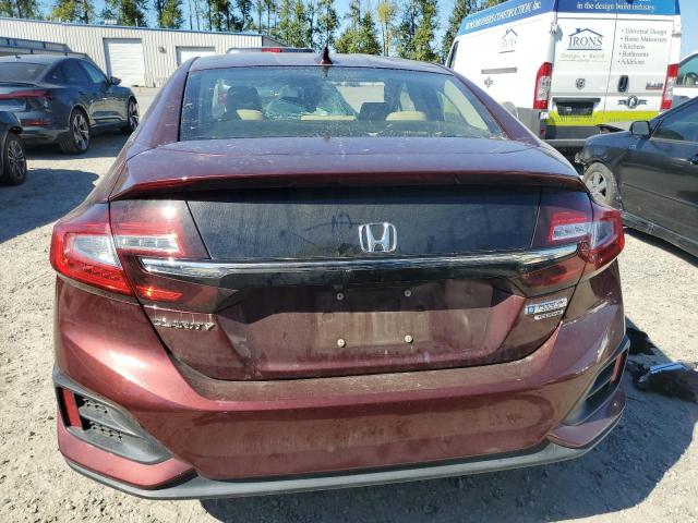 JHMZC5F3XKC004862 - 2019 HONDA CLARITY TOURING BURGUNDY photo 6