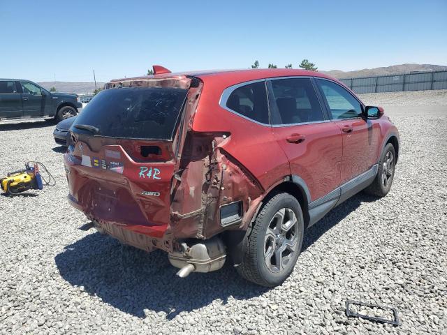 5J6RW2H51KL012395 - 2019 HONDA CR-V EX RED photo 3