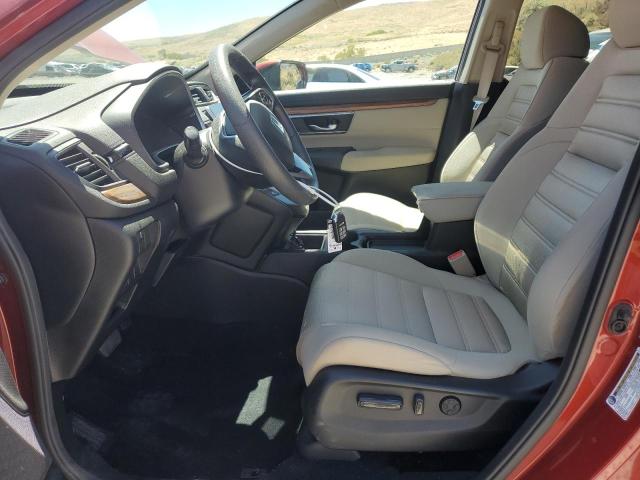 5J6RW2H51KL012395 - 2019 HONDA CR-V EX RED photo 7