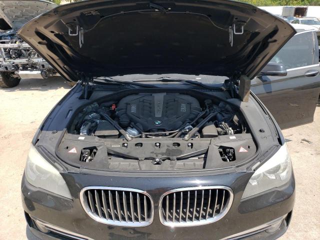 WBAYE8C55DDE22256 - 2013 BMW 750 LI BLACK photo 11