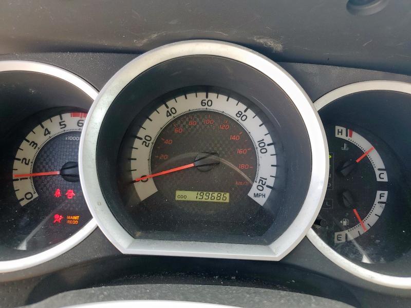 5TFTU4GN8DX049874 - 2013 TOYOTA TACOMA PRERUNNER ACCESS CAB WHITE photo 9