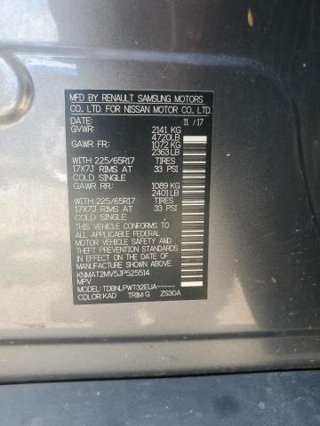 KNMAT2MV5JP525514 - 2018 NISSAN ROGUE S 灰色 照片 13