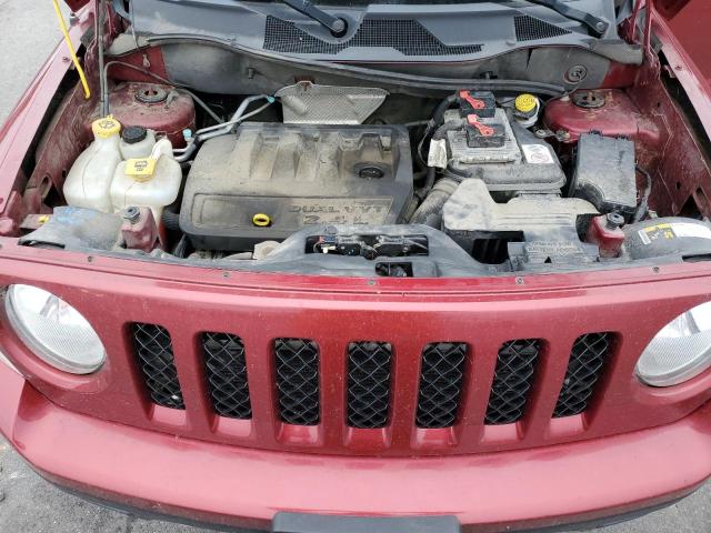 1C4NJRFB6FD291508 - 2015 JEEP PATRIOT LATITUDE RED photo 12