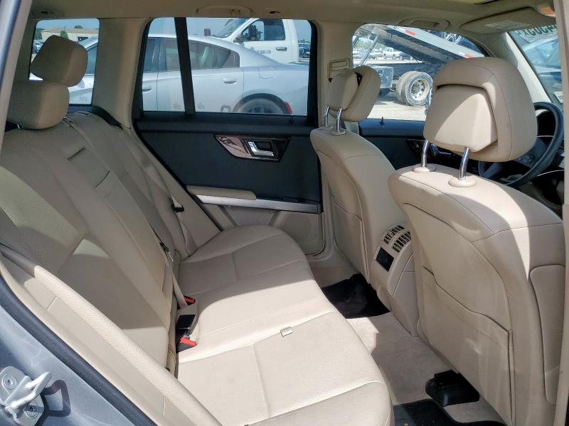 WDCGG5GBXBF695936 - 2011 MERCEDES-BENZ GLK 350 SILVER photo 10
