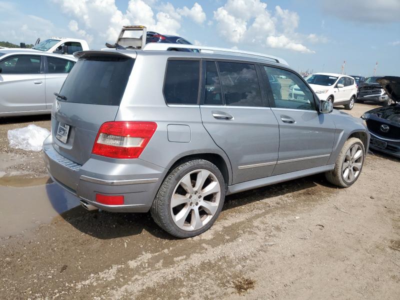 WDCGG5GBXBF695936 - 2011 MERCEDES-BENZ GLK 350 SILVER photo 3