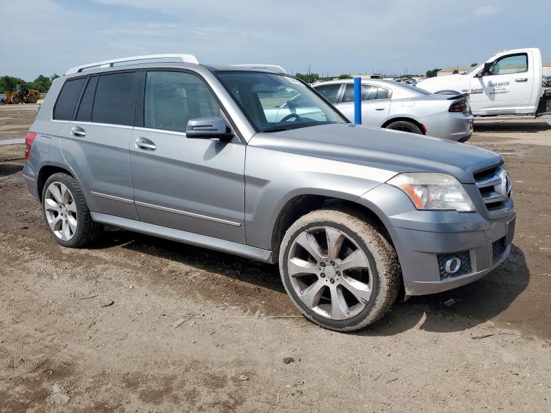 WDCGG5GBXBF695936 - 2011 MERCEDES-BENZ GLK 350 SILVER photo 4