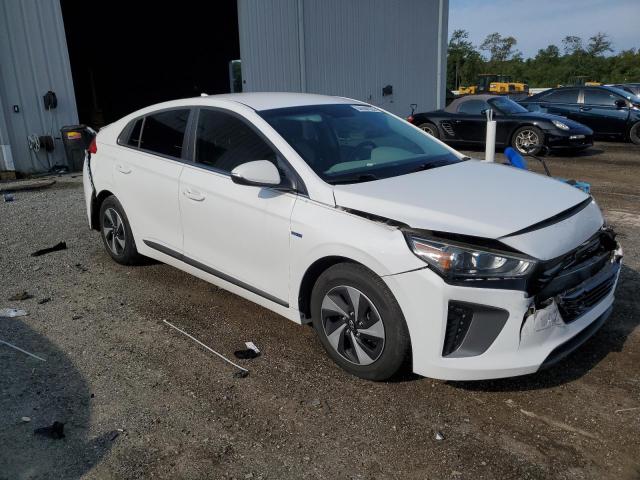 KMHC75LC1HU040888 - 2017 HYUNDAI IONIQ SEL WHITE photo 4