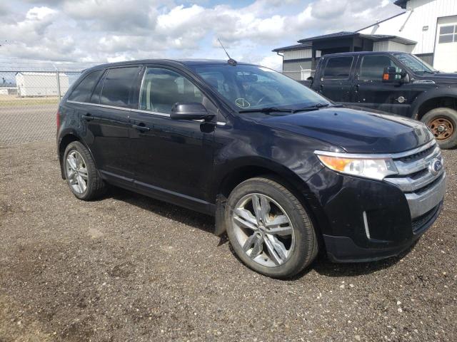 2FMDK4KC3BBB56380 - 2011 FORD EDGE LIMITED BLACK photo 4