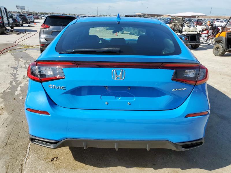 19XFL2H81NE006735 - 2022 HONDA CIVIC SPORT 蓝色 照片 6