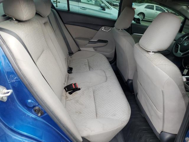 19XFB2F88FE014208 - 2015 HONDA CIVIC EX BLUE photo 10