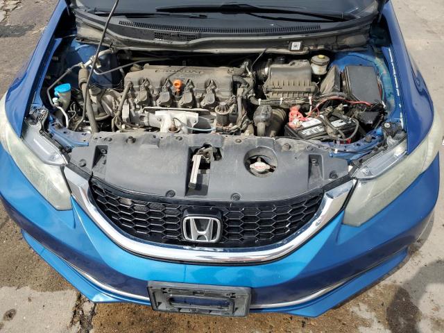 19XFB2F88FE014208 - 2015 HONDA CIVIC EX BLUE photo 11
