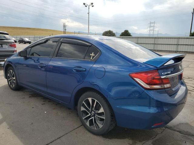 19XFB2F88FE014208 - 2015 HONDA CIVIC EX BLUE photo 2