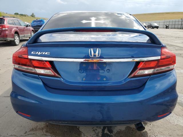 19XFB2F88FE014208 - 2015 HONDA CIVIC EX BLUE photo 6