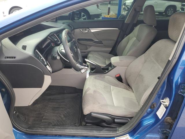 19XFB2F88FE014208 - 2015 HONDA CIVIC EX BLUE photo 7