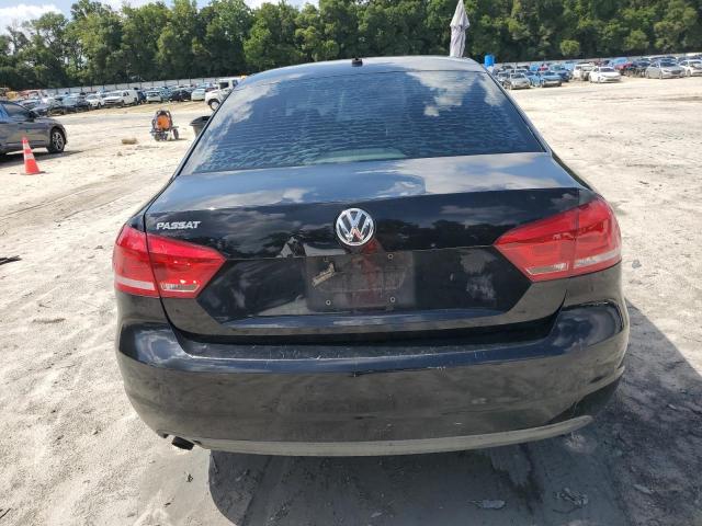 1VWAP7A35DC023017 - 2013 VOLKSWAGEN PASSAT S BLACK photo 6