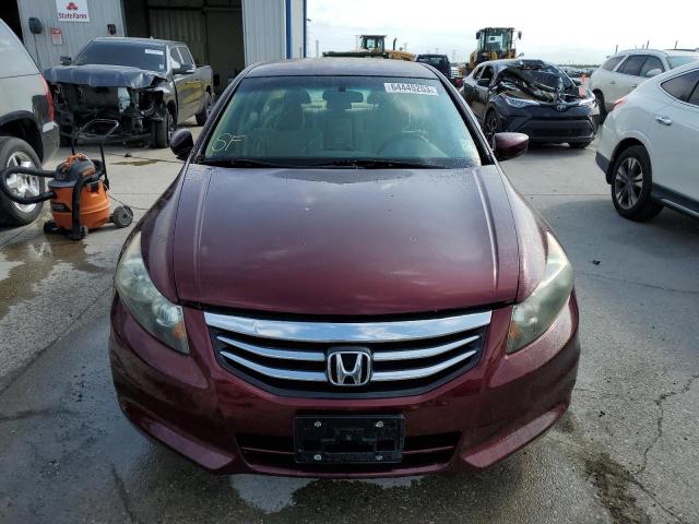 1HGCP2F37BA131883 - 2011 HONDA ACCORD LX BURGUNDY photo 5