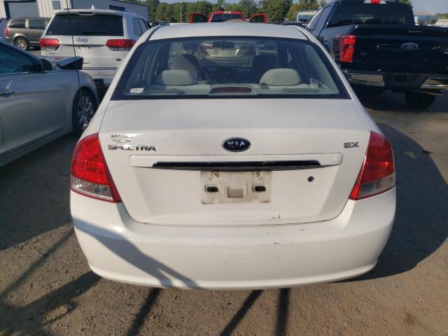 KNAFE121775480801 - 2007 KIA SPECTRA EX WHITE photo 6