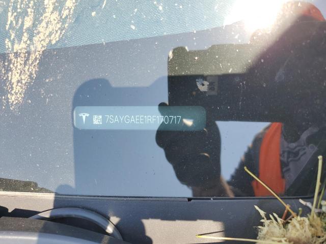 7SAYGAEE1RF170717 - 2024 TESLA MODEL Y رمادي صورة 13