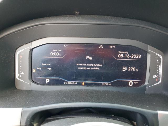 1V2MR2CA2KC557466 - 2019 VOLKSWAGEN ATLAS SEL BLUE photo 9