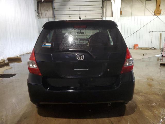 JHMGD38447S041191 - 2007 HONDA FIT BLACK photo 6