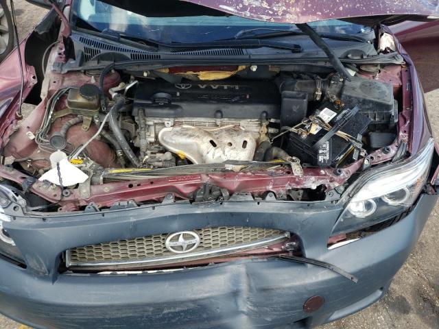 JTKDE167670181931 - 2007 TOYOTA SCION TC 栗色 照片 11