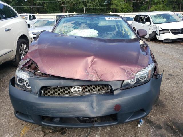 JTKDE167670181931 - 2007 TOYOTA SCION TC 栗色 照片 5