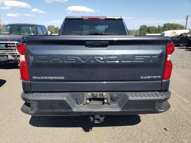 1GCRYBEK3MZ302101 - 2021 CHEVROLET SILVERADO K1500 CUSTOM BLACK photo 6