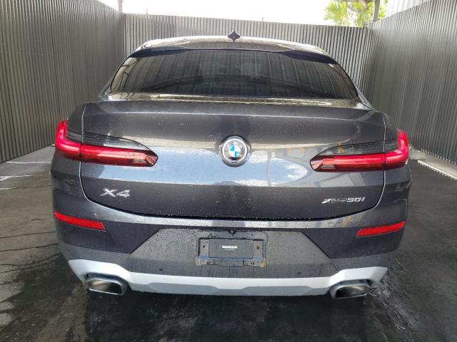 5UX33DT09N9J72181 - 2022 BMW X4 XDRIVE30I CHARCOAL photo 6