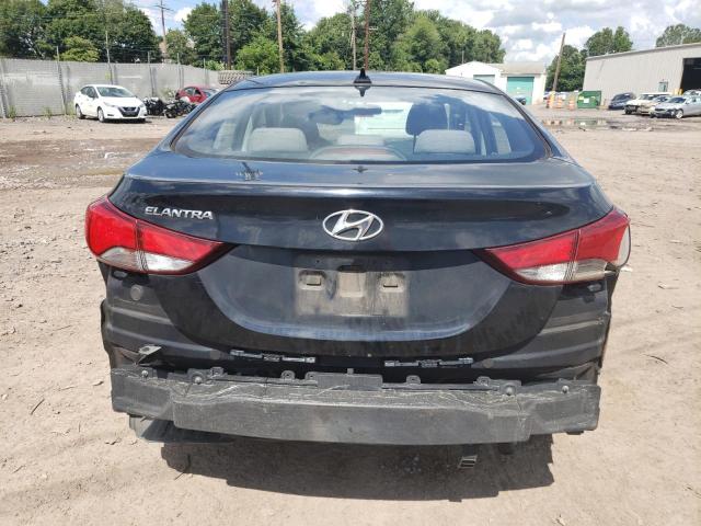 KMHDH4AE4GU530255 - 2016 HYUNDAI ELANTRA SE BLACK photo 6