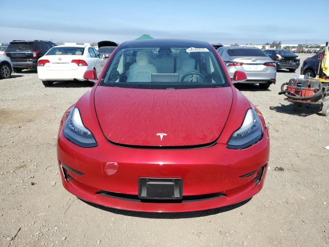 5YJ3E1EA0LF615823 - 2020 TESLA MODEL 3 RED photo 5