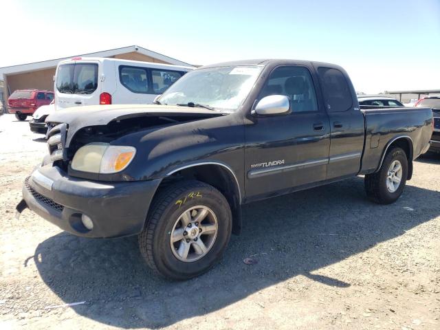5TBRT34195S462489 - 2005 TOYOTA TUNDRA ACCESS CAB SR5 BLACK photo 1