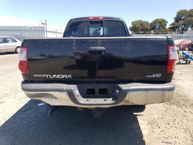 5TBRT34195S462489 - 2005 TOYOTA TUNDRA ACCESS CAB SR5 BLACK photo 6