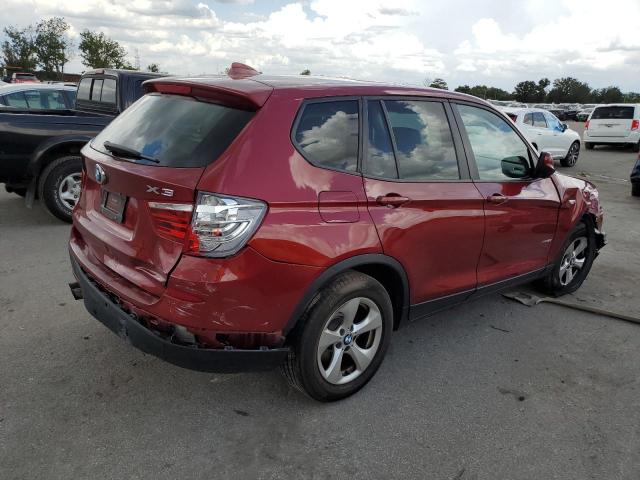 5UXWX5C57CL726675 - 2012 BMW X3 XDRIVE28I BURGUNDY photo 3