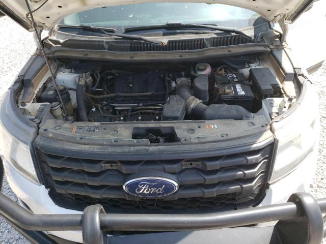 1FM5K8AR1HGC56593 - 2017 FORD EXPLORER POLICE INTERCEPTOR 白色 照片 11