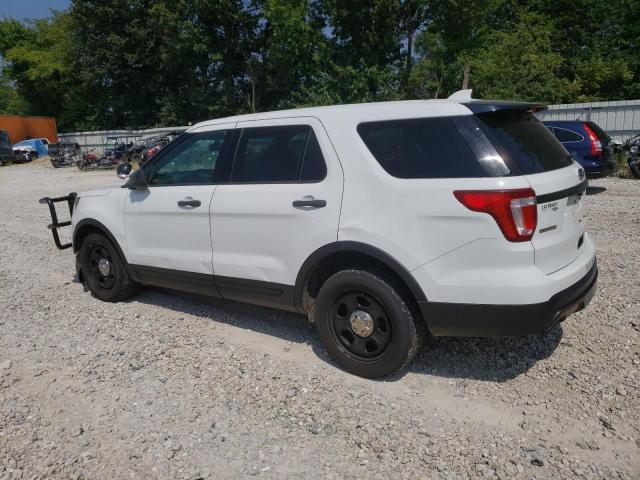 1FM5K8AR1HGC56593 - 2017 FORD EXPLORER POLICE INTERCEPTOR WHITE photo 2