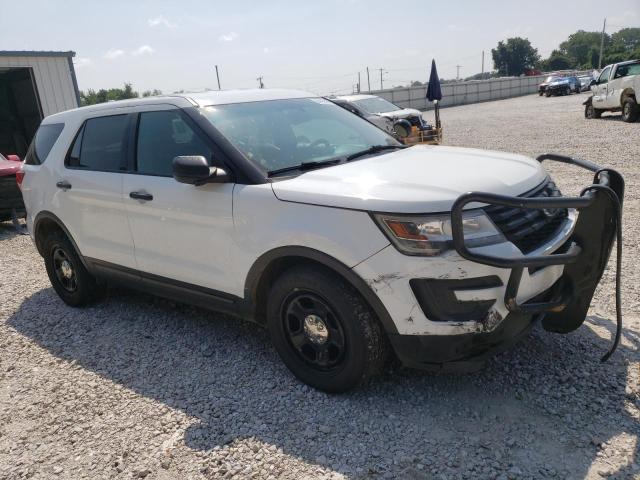 1FM5K8AR1HGC56593 - 2017 FORD EXPLORER POLICE INTERCEPTOR 白色 照片 4
