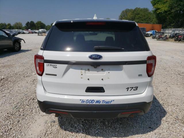 1FM5K8AR1HGC56593 - 2017 FORD EXPLORER POLICE INTERCEPTOR 白色 照片 6