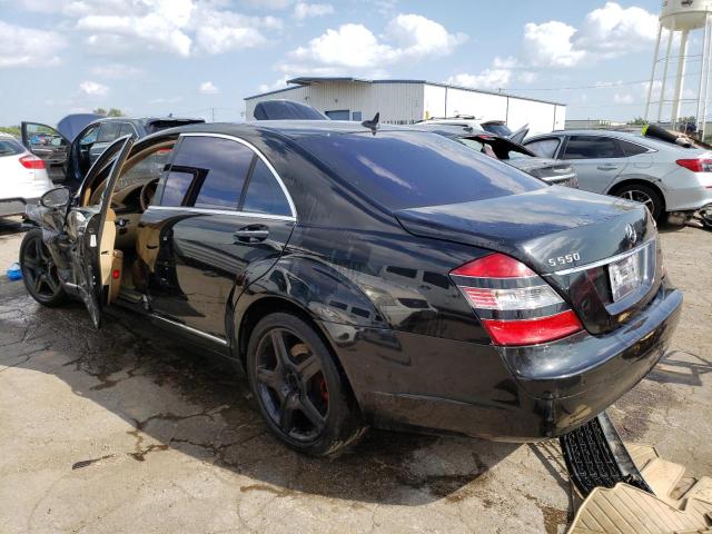 WDDNG86X57A120732 - 2007 MERCEDES-BENZ S550 550 4MATIC BLACK photo 2