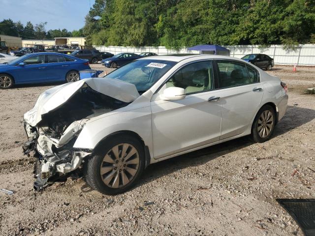 1HGCR2F84EA213144 - 2014 HONDA ACCORD EXL WHITE photo 1