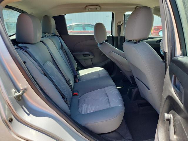 1G1JB6SG3F4113902 - 2015 CHEVROLET SONIC LS SILVER photo 10