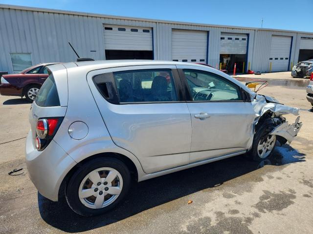1G1JB6SG3F4113902 - 2015 CHEVROLET SONIC LS SILVER photo 3