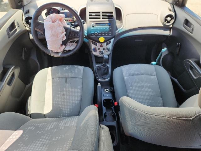 1G1JB6SG3F4113902 - 2015 CHEVROLET SONIC LS SILVER photo 8