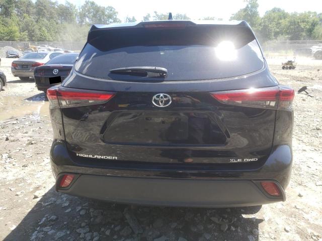 5TDGZRBH4LS509053 - 2020 TOYOTA HIGHLANDER XLE Qara foto 6