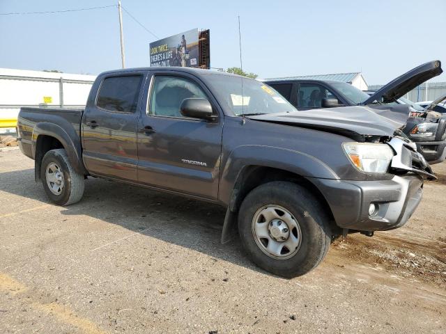 5TFJU4GN7FX084691 - 2015 TOYOTA TACOMA DOUBLE CAB PRERUNNER GRAY photo 4