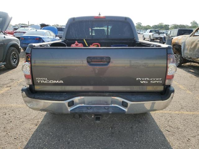 5TFJU4GN7FX084691 - 2015 TOYOTA TACOMA DOUBLE CAB PRERUNNER GRAY photo 6