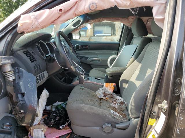 5TFJU4GN7FX084691 - 2015 TOYOTA TACOMA DOUBLE CAB PRERUNNER GRAY photo 7