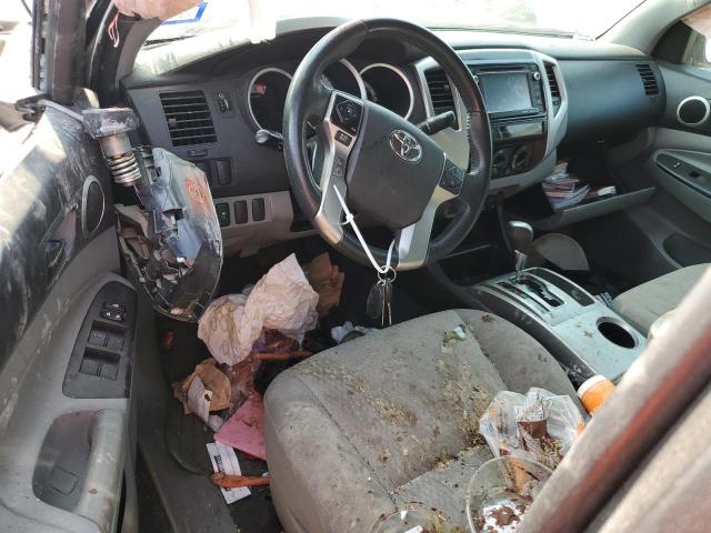 5TFJU4GN7FX084691 - 2015 TOYOTA TACOMA DOUBLE CAB PRERUNNER GRAY photo 8