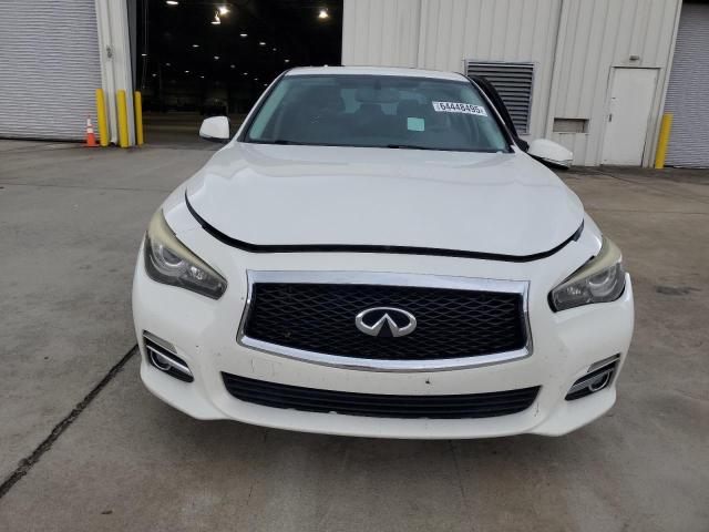 JN1BV7APXEM693287 - 2014 INFINITI Q50 BASE Սպիտակ լուսանկար 5